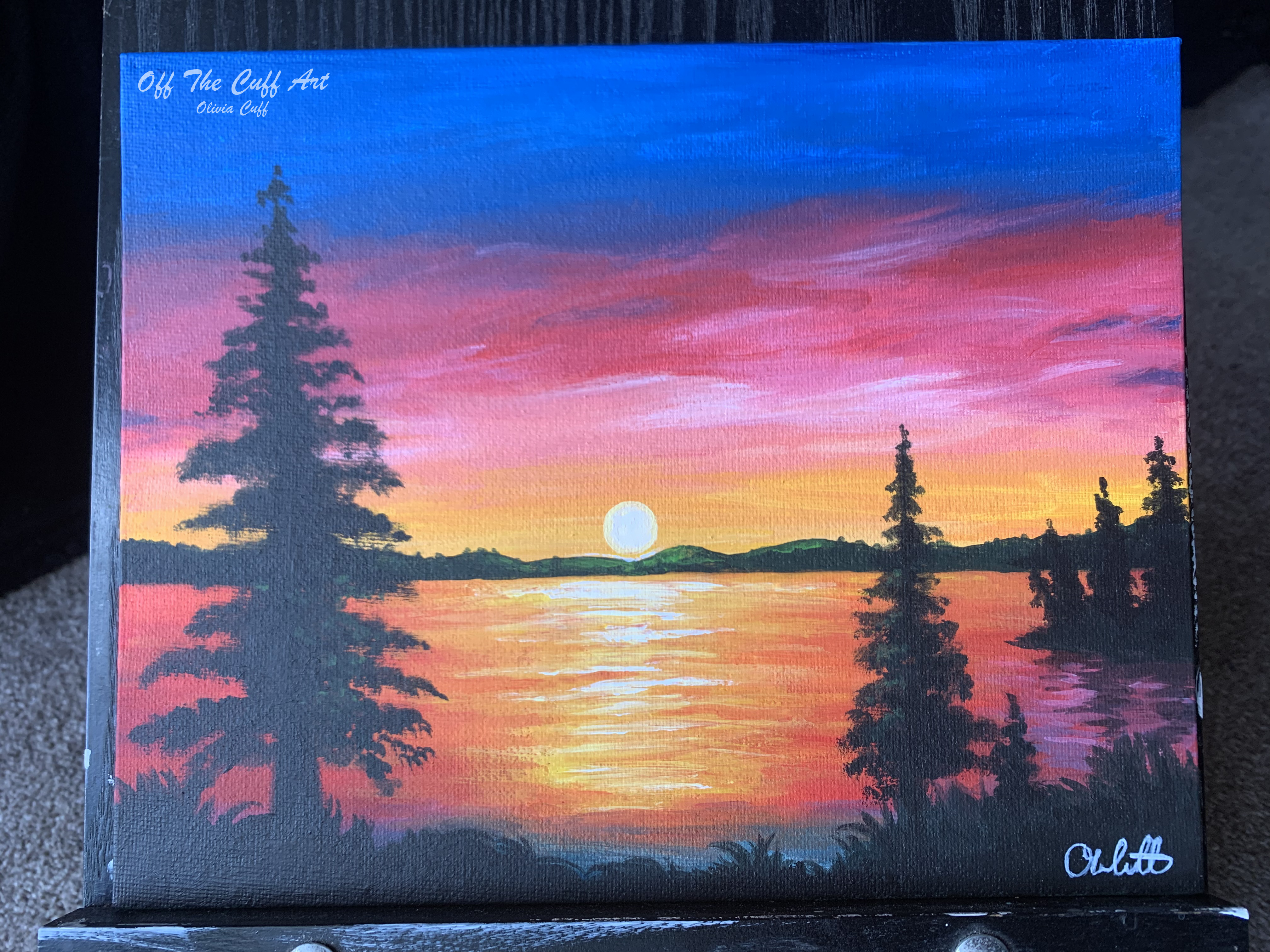 S&P lake sunset