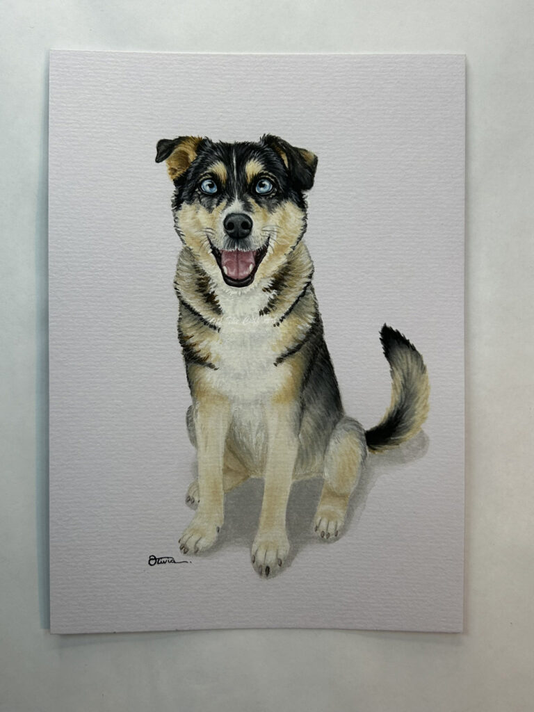 dog mika