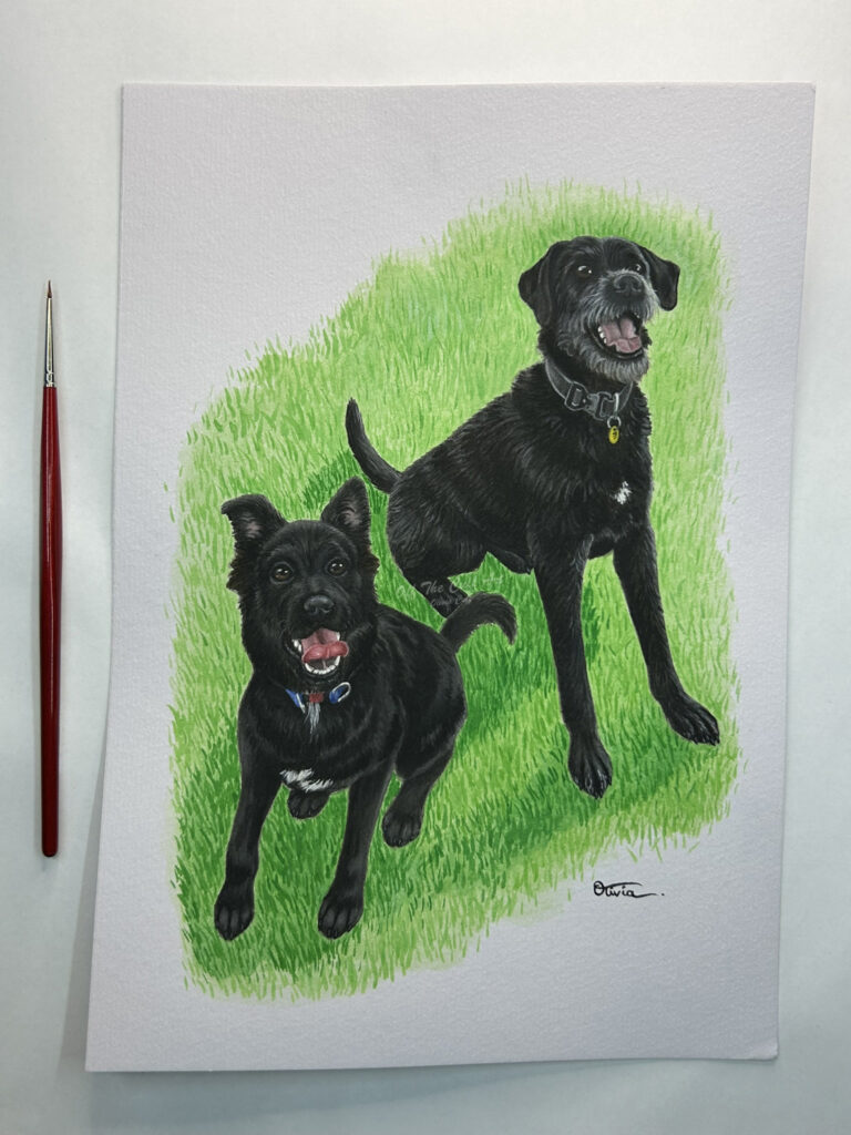 dogs kobe & choppa