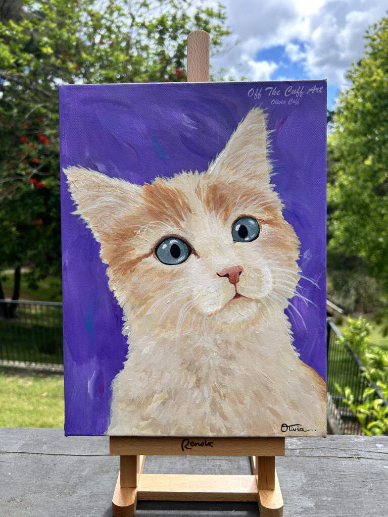 cat purple