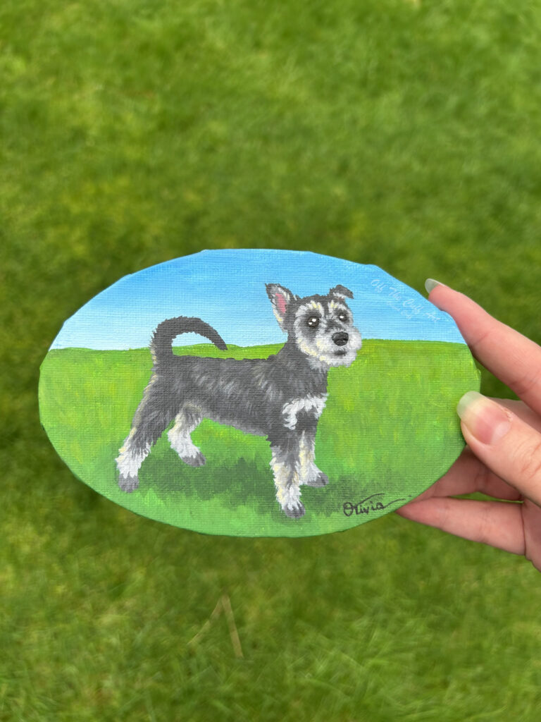 dog molly oval 2