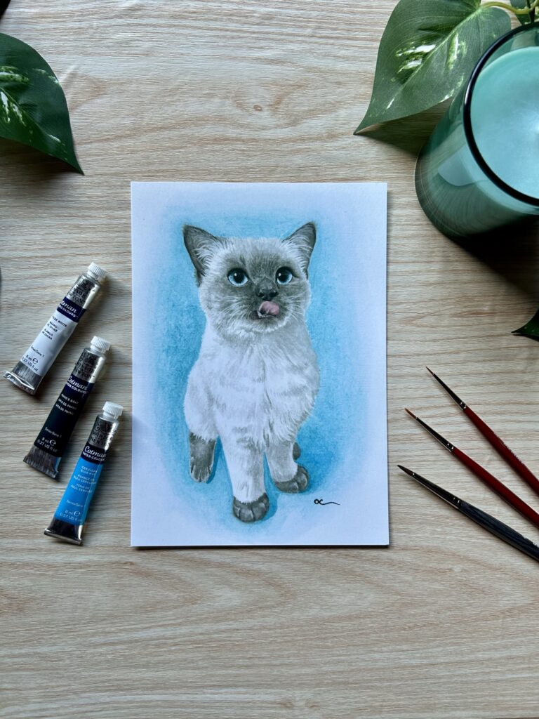 Licky cat A5